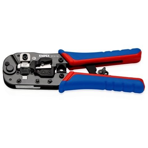 Pince à sertir RJ45 Western Knipex 97 51 13 qui coupe et dénude