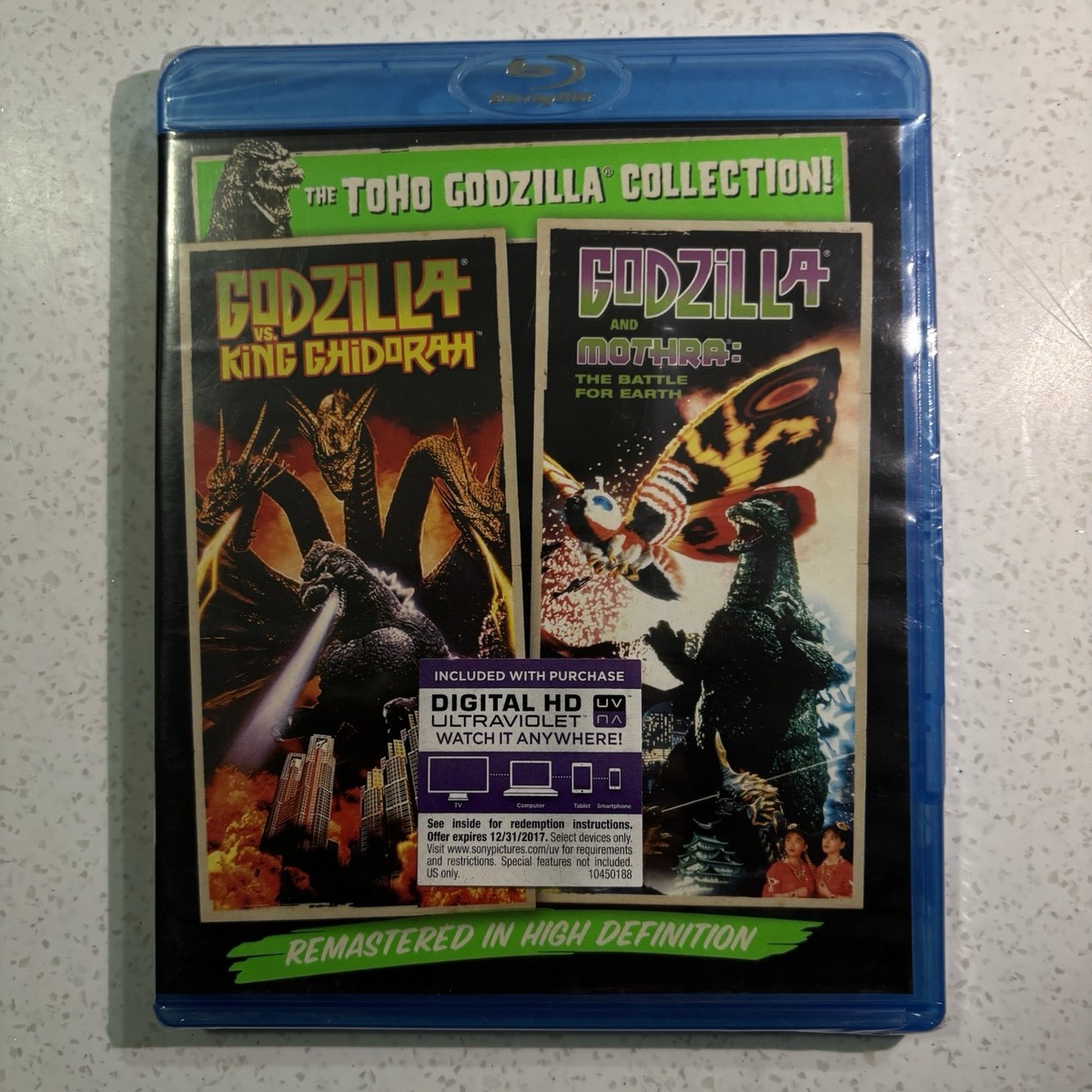 Godzilla Vs. Mothra/Godzilla Vs. King Ghidora (Blu-ray Disc, 2014