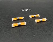 4 Pack 187 Ho Scale Amber Federal Aerodynic Lightbar Work Truck Tow Security A1
