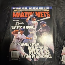 1999 New York Mets Collectible Gold Collector's Series Baseball Mag NEWSSTAND