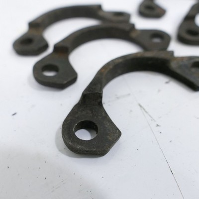 リ Kawasaki ZL 900 Eliminator 3X2X Wide Exhaust Brackets Exhaust
