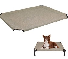 Cooling Elevated Dog Bed Replacement Cover Only Portable Raised Mesh Fabric Pet