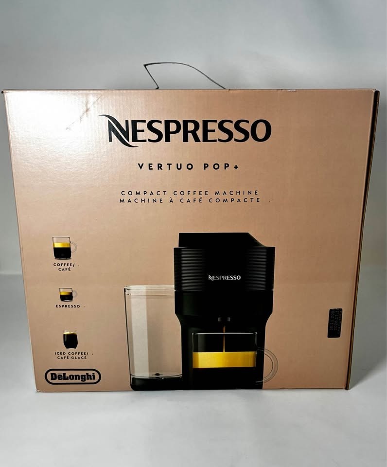 Brewer Espresso Machine Liquorice Black Vertuo