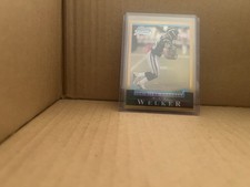 2004 Bowman Chrome Gold Refractor Wes Welker #179 Rookie RC 38/50! Nice!🔥