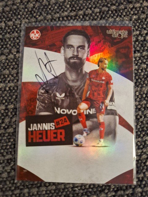 Ultimate Dropz Devils Legacy - Jannis Heuer OnCard Auto 42/70 - Kaiserslautern
