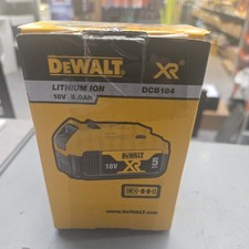 Image of DeWalt 5ah Battery Pack DCB184 18v XR Li-Ion 5.0ah Battery Pack Genuine