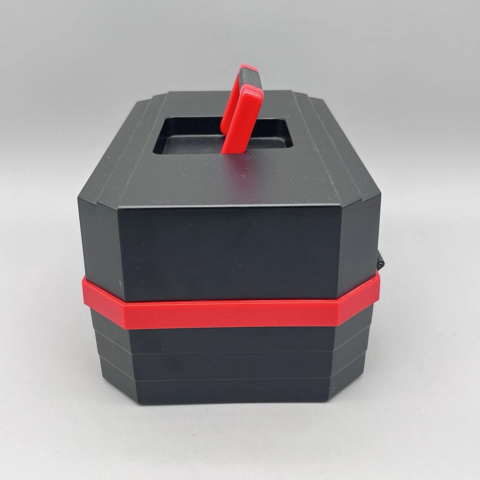 Revlon Make-Up Organizer System 12.25"x7.5"x5.5" Personal Case #1208 Black Red - Image 4 of 4