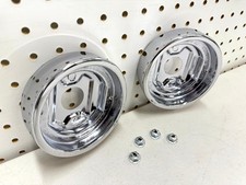 1960 Chevy Impala Rear Backup Reverse Lamp Base Bezel Light Housing 2pc Chrome 1960 Chevy Impala Rear Backup Reverse Lamp Base Bezel Light Housing 2pc Chrome
