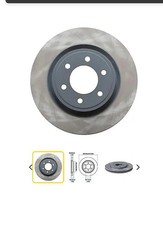 Carquest Premium Painted Brake Rotor: Meets or Exceeds OE Specs, YH720511P