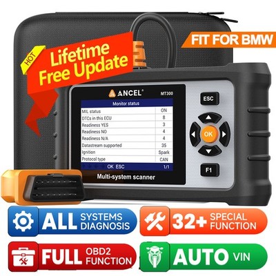 Fit For BMW Motorcycle OBD2 Diagnostic Tool All System Scanner Service Reset