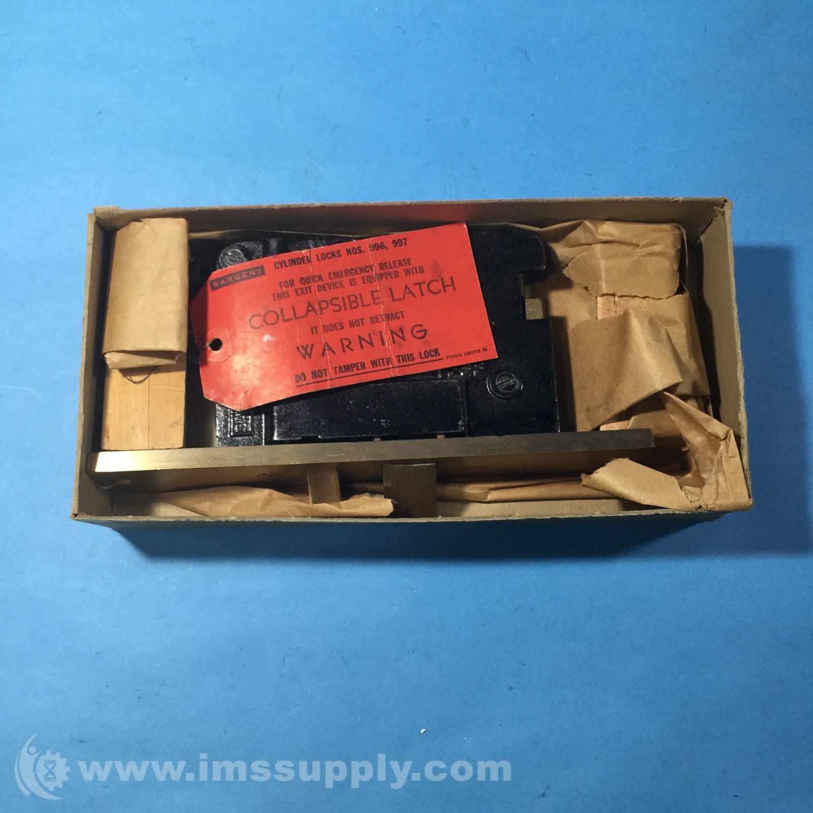 Sargent 0P997LHR Cast Iron Lock FNOB