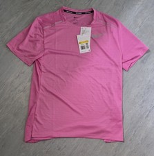 Men's Nike Dri-Fit Miler T-Shirt Size Small Pink New With Tags Free Delivery