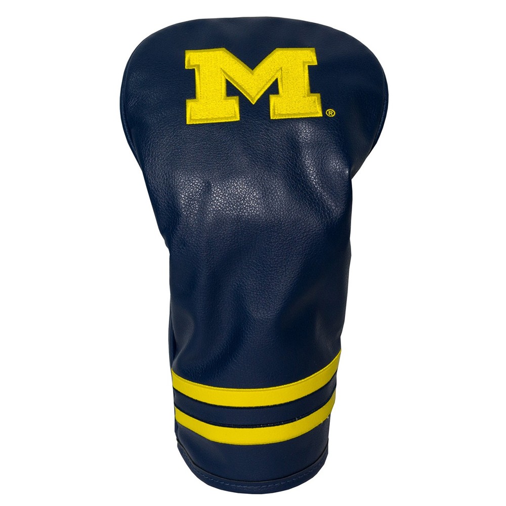 NEW Team Golf NCAA Michigan Wolverines Vintage Driver Headcover