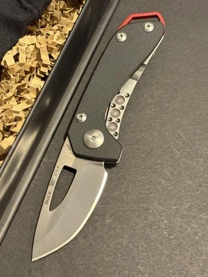 Buck 417 Budgie-S35VN Steel-Black G10 Folding Knife Made in USA (Discontinued)