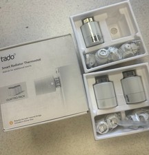 tado Smart Radiator Thermostat 3 -Pack - WiFi Add-On Smart Radiator Valve