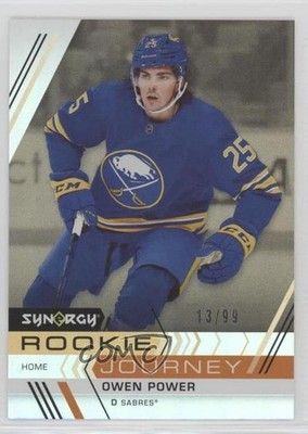 2022 Upper Deck Synergy Rookie Journey Gold Home 13/99 Owen Power #RJ-10 RC 0z3d