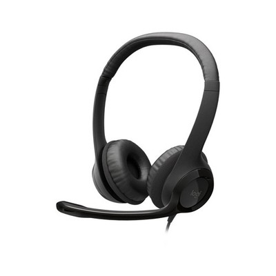 Logitech H390 USB Computer Headset Schwarz (981-000406)