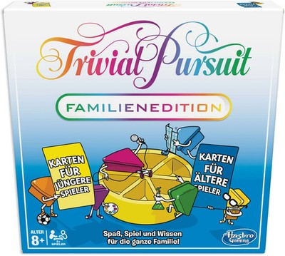 Hasbro Gaming  - Trivial Pursuit - Familien Edition - 2-6 Spieler 16+ Jahre