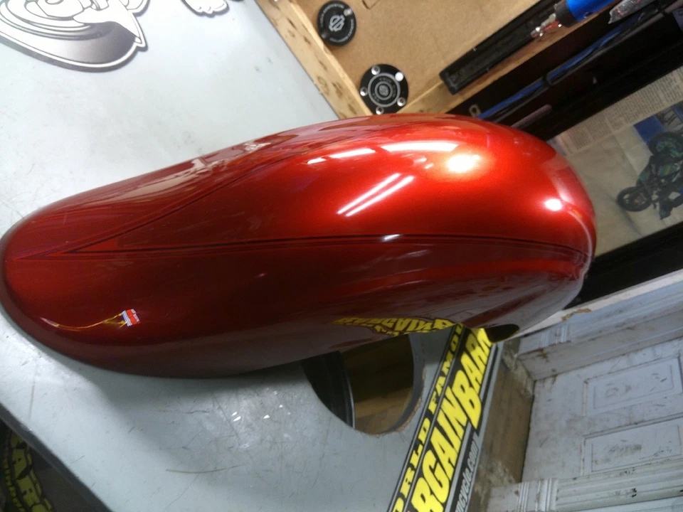 2007-2015 年雅马哈 VStar 1300 V Star XVS1300 前轮挡泥板防泥板 — 第 2/4 张图片