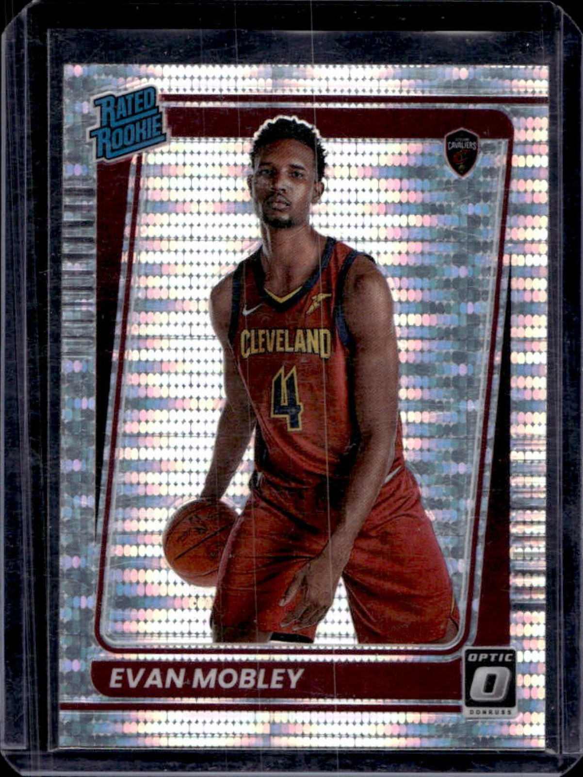 2021-22 Donruss Optic Evan Mobley Target Box Set Prizm RC #175 Cavaliers