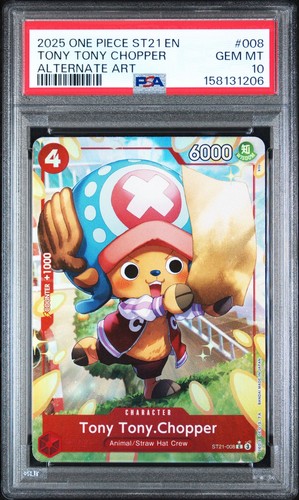 Tony Tony.Chopper (Parallel) graded PSA 10 for sale on eBay