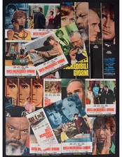 fotobuste DIECI INCREDIBILI GIORNI orson welles claude chabrol genovies F149