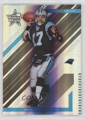2004 Leaf Rookies & Stars Longevity Parallel Holofoil 31/75 Jake Delhomme 0o9