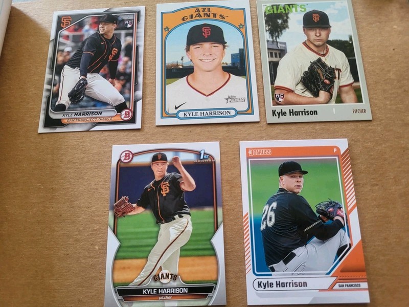 Kyle Harrison Rookie Card Lot Giants Red Sox All-Star 2023 -24