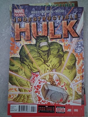 Indestructible Hulk #6, 7, 8, 11, 12, 13 Marvel Now great condition