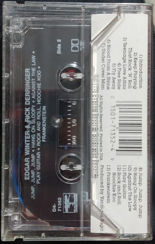 Edgar Winter & Rick Derringer - Live In Japan 1990 US Cypress Records ~ D471352 Foto 2 de 4