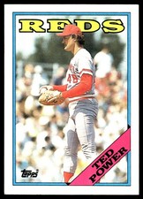 Ted Power 1988 Topps #236 Cincinnati Reds MLB READ FREE SHIPPING AutographDen