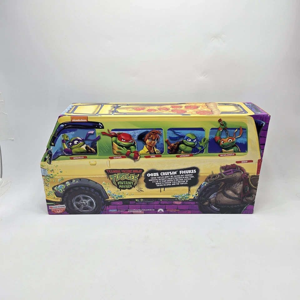 Figuras de crucero Teenage Mutant Ninja Turtles Mutant Mayhem Ooze nuevas en caja Foto 4 de 4