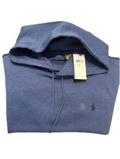 POLO RALPH LAUREN Classic Double-Knit Hoodie NWT 138 Size L