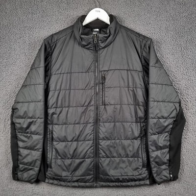 THE NORTH FACE Jacket Mens XL Black Modis Synthetic Puffer Insulated
