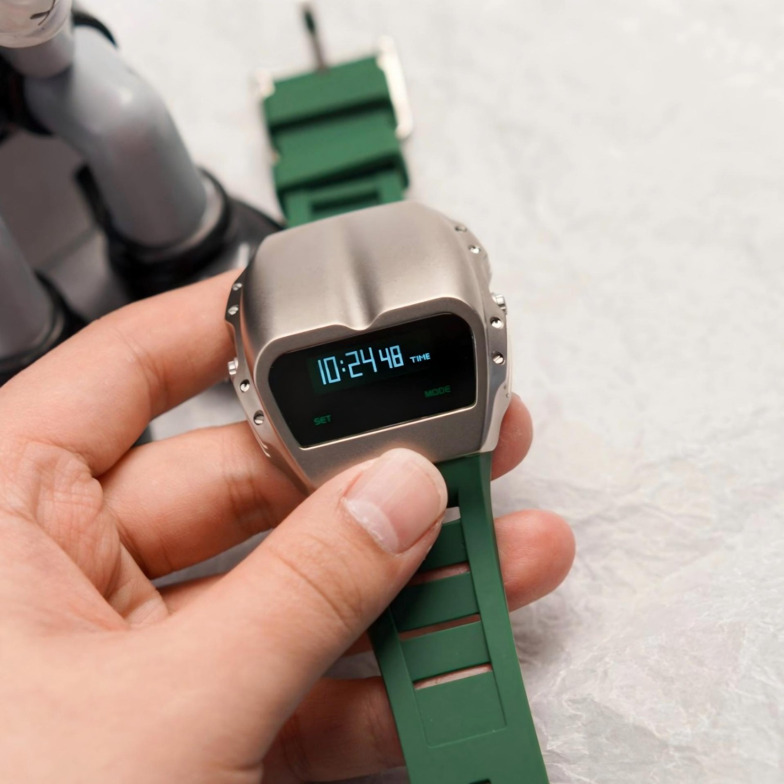 【NEW】benlydesign X7000, OLED, Men Digital Watches, Back to 1970s, gift for men