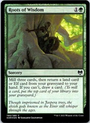 Roots of Wisdom Foil Kaldheim KHM #190