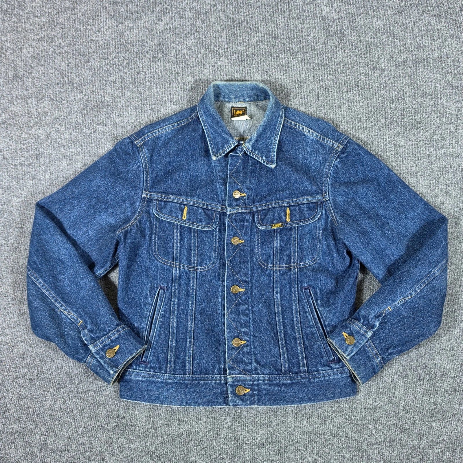 VTG 70s Lee Storm Riders USA PATD-15348 Union Denim Jacket Blue Mens Sz 40 Mint
Opens in a new windo