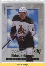 2023-24 Skybox E-X 2000 Rookies White Rainbow Credentials Milos Kelemen READ c6j