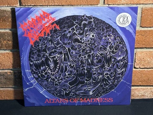 MORBID ANGEL - Altars Of Madness, Ltd Import WHITE COLOR VINYL LP Gatefold New! - product listing photo