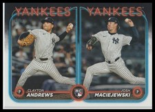 2024 Topps Update Clayton Andrews / Josh Maciejewski RCOM New York Yankees