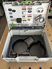 Festool SYS3 M187 Systainer & Inserts for ETS EC 150 Case Box ONLY Toolbox Tanos