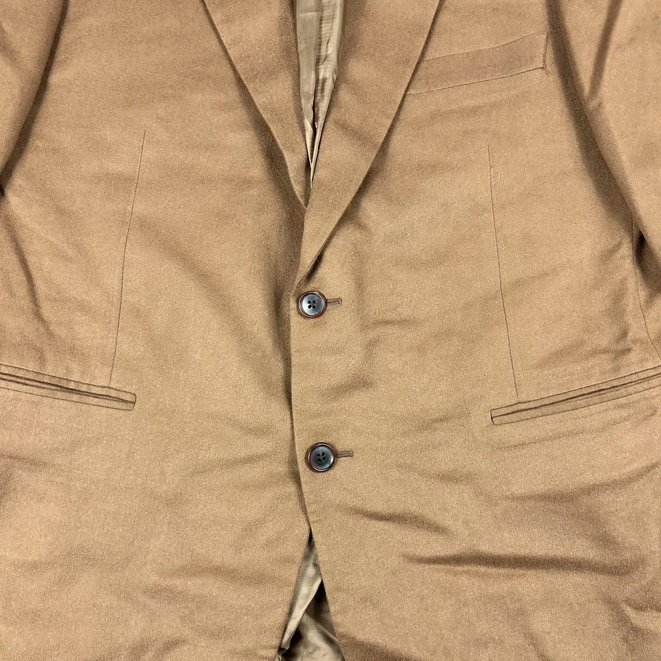 Спортивное пальто Brooks Brothers 1818 Madison мужское 42S Camel 100% кашемир Loro Piana - Изображение 2 из 4