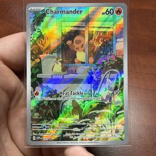 Obsidian Flames Charmander #044 SVP En Black Star Promo Pokemon TCG Card