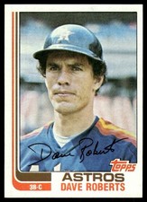 1982 Topps Dave Roberts Houston Astros #218