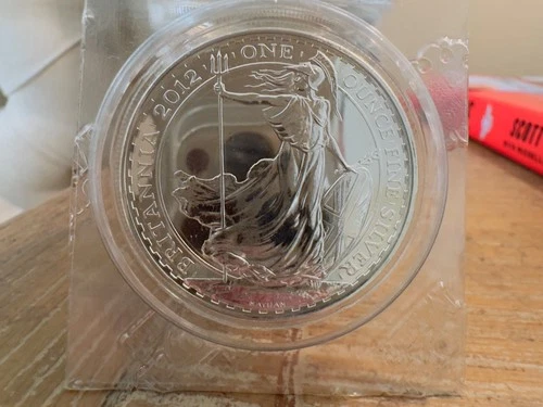 2012 Silver Britannia 1 oz — photo from another recent sale