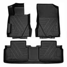 All Weather Floor Liners For 2016-2021 Honda Civic- 3-piece Perfect Fit