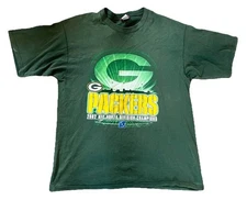 Green Bay Packers — 2002 NFC North Division Champions T-Shirt — Size Men’s XL