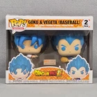 Funko Pop Animation Dragonball Super GOKU & VEGETA BASEBALL 2 Pack USED 2019