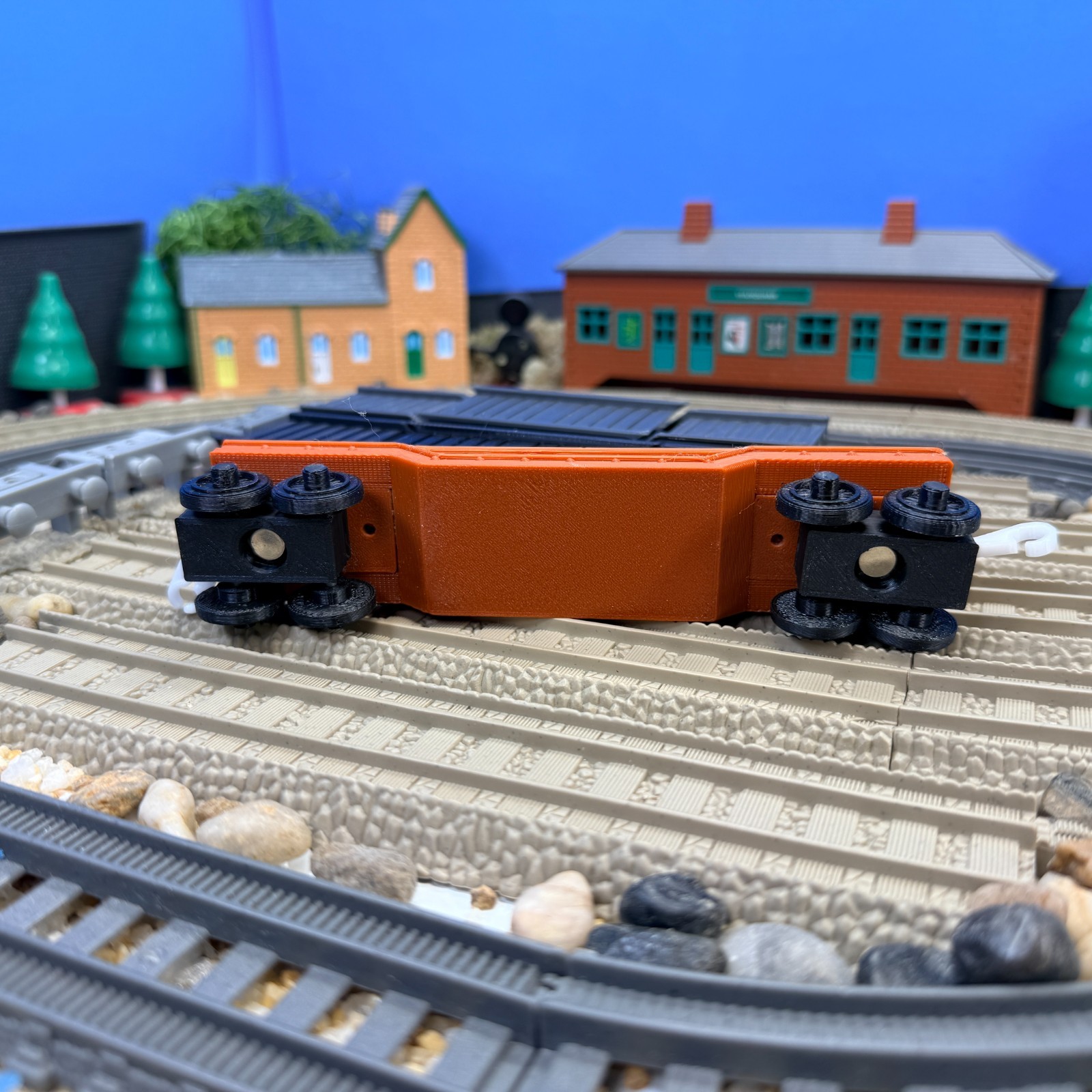 Trackmaster Railway Custom Container / Flat Train for Thomas Train ...