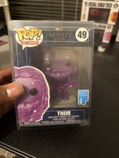Figura Vinilo Marvel Infinity Saga Funko POP - Serie de Arte Thor - Púrpura